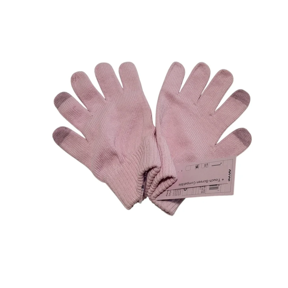 NWT Wild Fable soft pink gloves touch screen compatible, one size